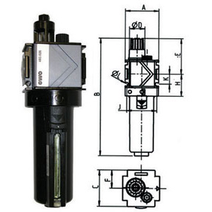 3463GV - LUBRIFICATORI PER ARIA COMPRESSA &quot;VARIOBLOC&quot; - Orig. Ewo